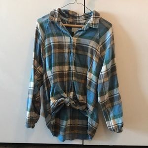 American Eagle flannel button up